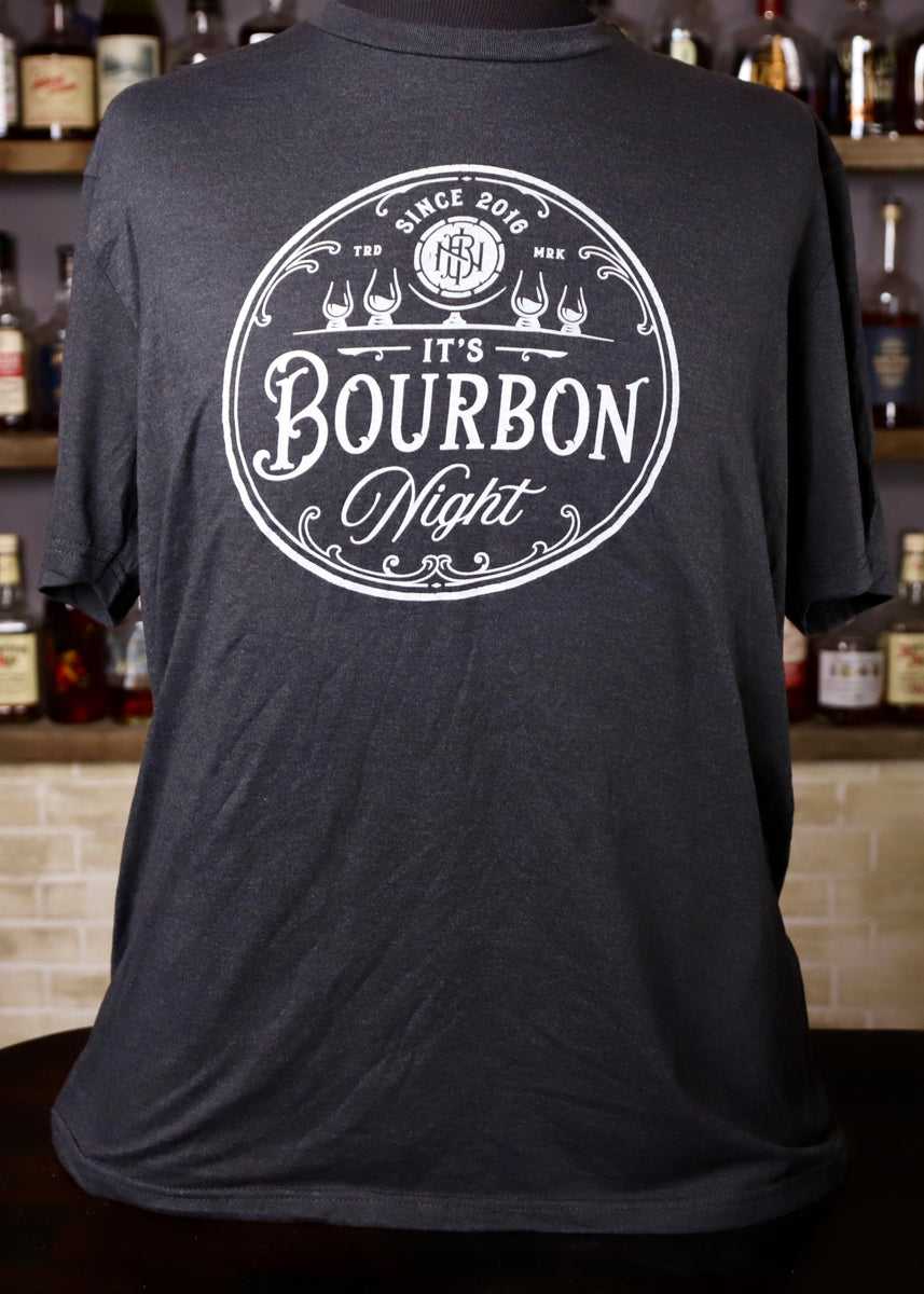 It's Bourbon Night Full Logo T-Shirt – Whiskey Ambitions