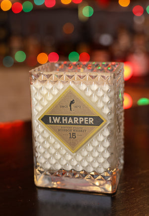 I.W. Harper 15 Year Bottle Candle