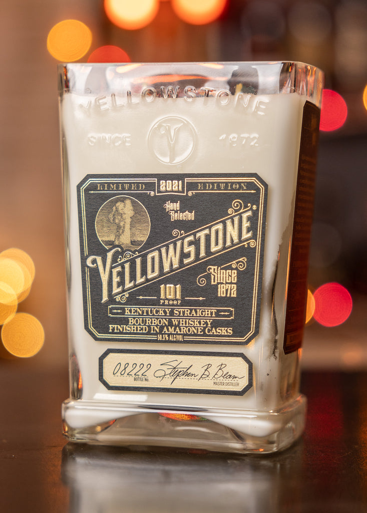 Yellowstone 2021 Limited Edition Bottle Candle